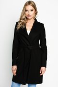 Płaszcz Klara czarny przejściowy